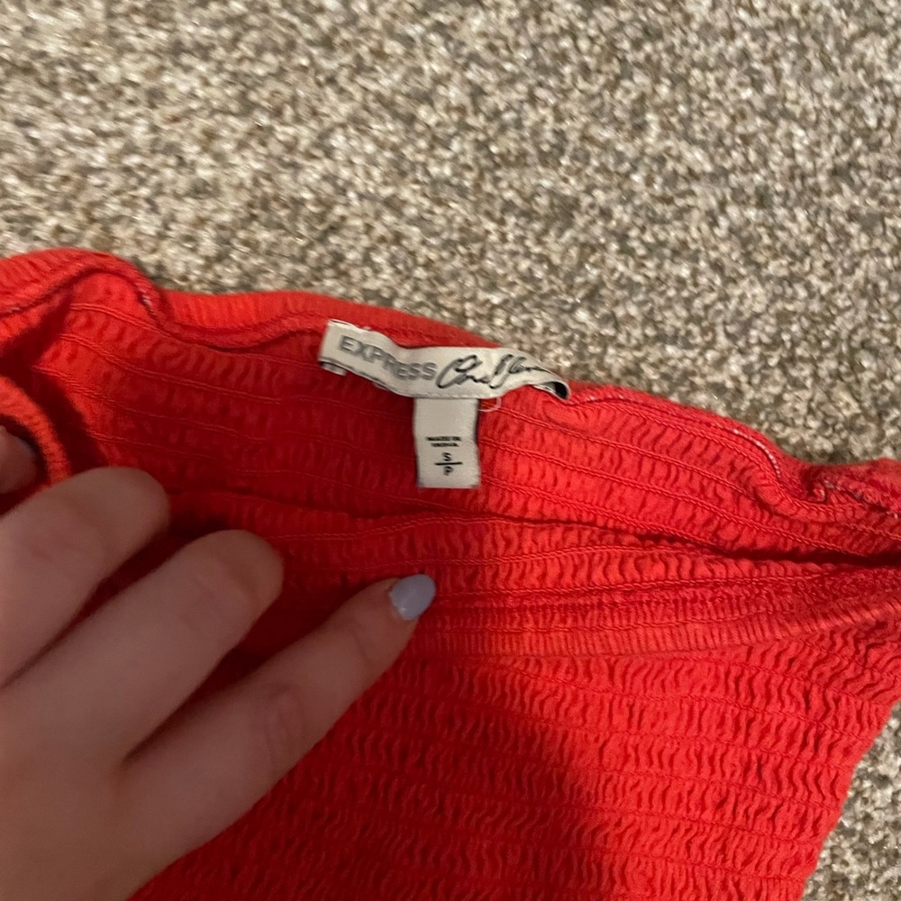 Express cropped tube tops. Sold together for $20.